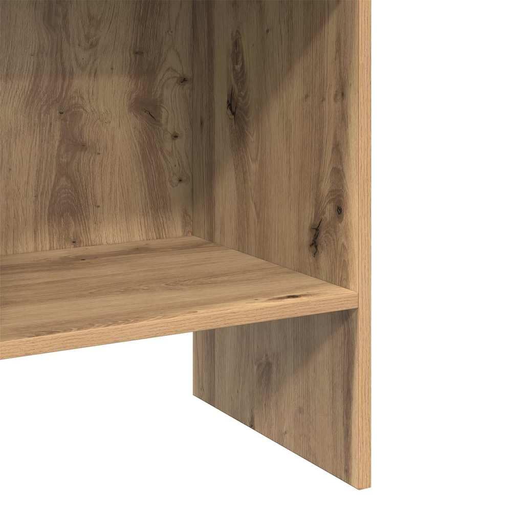 Generisch Bücherregal Artisan-Eiche 40 x 35 x 180 cm Holzwerkstoff,Möbel,Regalsysteme,Bücherregale Bücherschränke-875440