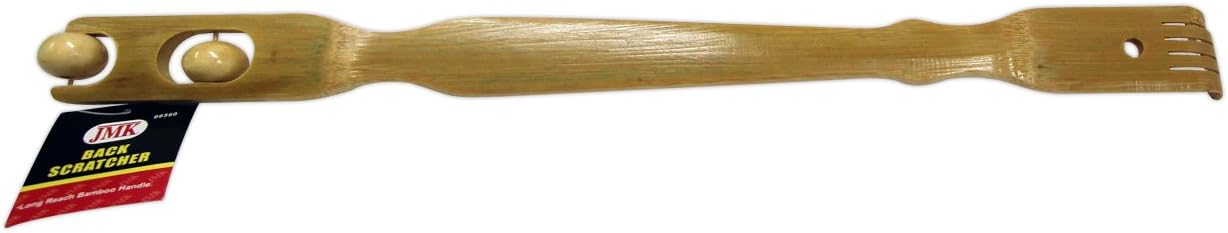 1 X 2 New Bamboo Back Scratcher Massager Wooden Body Stick Roller Backscratchers Set