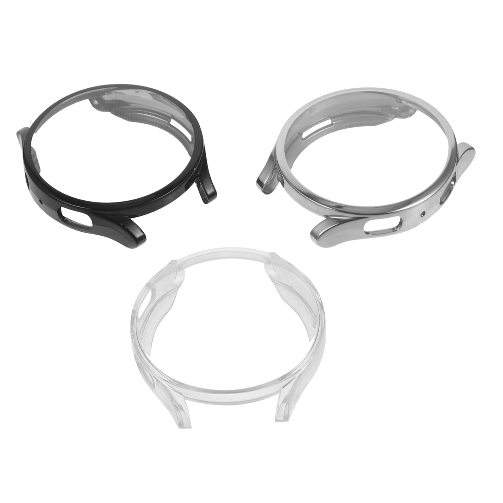 Housoutil 5sets Elegante Smartwatch Fall TPU Uhr Schutzhülle Displayschutzfolie Leichtgewicht 6pcs * 5