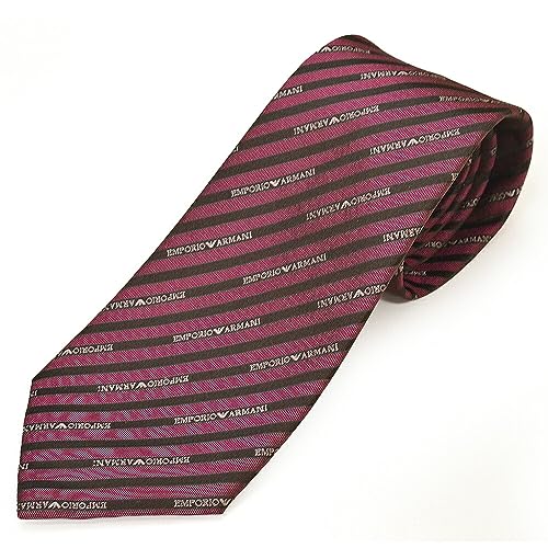 [エンポリオアルマーニ] ネクタイ ブランドシルクネクタイ(サイズ剣幅8.5cm) eea23w001 2R605-00072 FUXIA PINK フューシャピンク