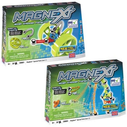 Mega Bloks Magnext 20 Count Special Parts Basic Assortment