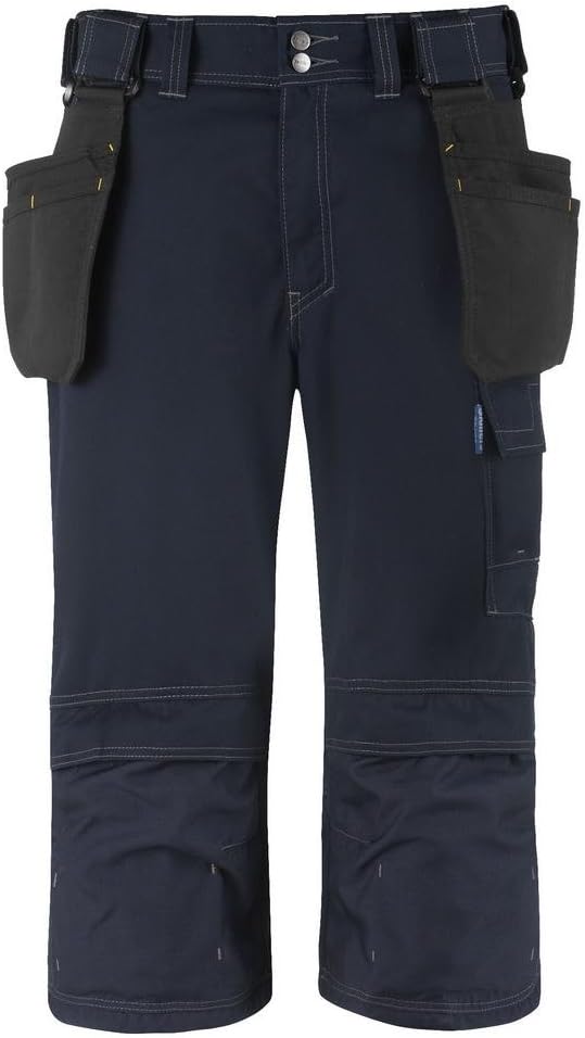 Skillers 3913-85 - Navy Blue 3/4 Shorts - Size 32 Waist