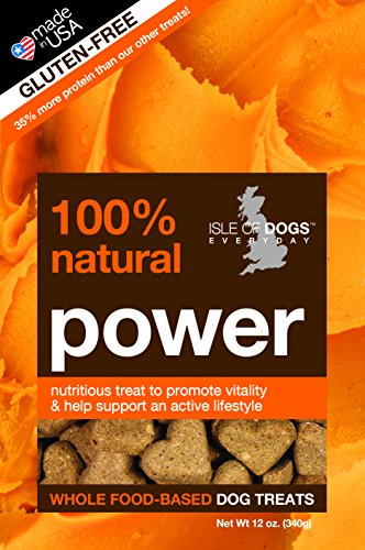 Isle Of Dogs 100-Percent Power Natural Baked Treat, All Stages