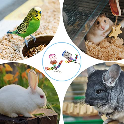 YongXiangPeng Parrot Chew Toy,Bird Chewing Toy Cockatiel Tear Toys Bird Beak Grinding Stone,Grinding Treat for Budgies Parakeet Cockatiel Conure Hamster (Random Color) - Image 2