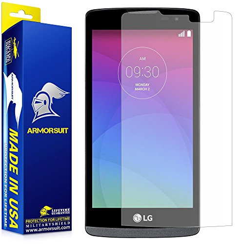 ArmorSuit MilitaryShield Anti-Glare Screen Protector for LG Leon - [Max Coverage] Anti-Bubble Matte Film