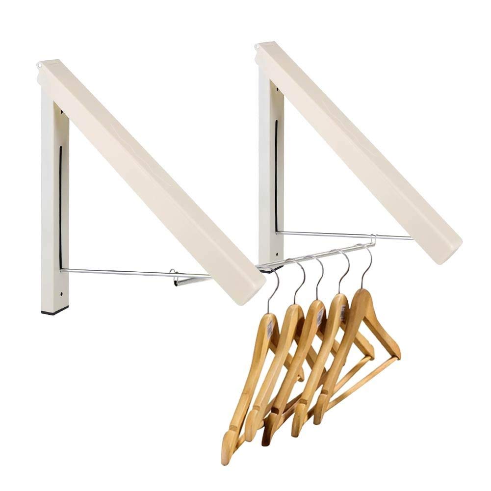 Gancio Appendiabiti Pieghevole Retrattile Per Interni Appendiabiti Portatile Scomparsa In Alluminio Stand Appendiabiti Mini a Muro Scomparsa Guardaroba Portabile Salva Spazio Appendiabiti a Scomparsa