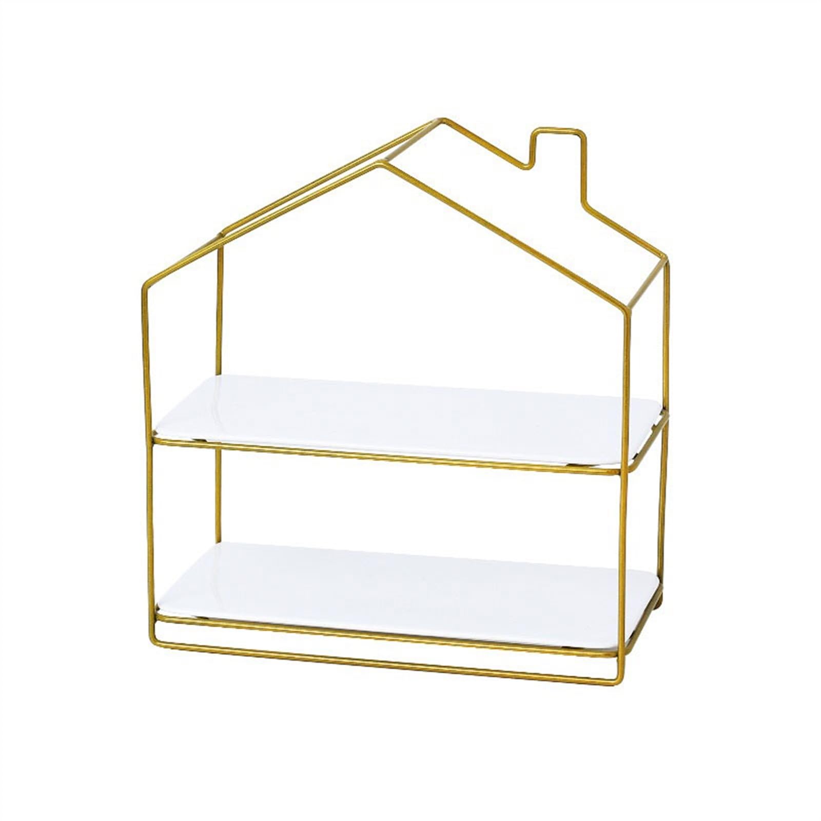 Bx9rE7tK3g Cake Stand Double Layer Cake Tray Dim Sum Dessert Table Display Frame Cupcake Afternoon Tea Cake Display Stand