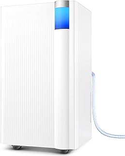 2500 Sq.Ft Dehumidifier for Basement with Drain Hose, 34 Pints Dehumidifiers for Home Large