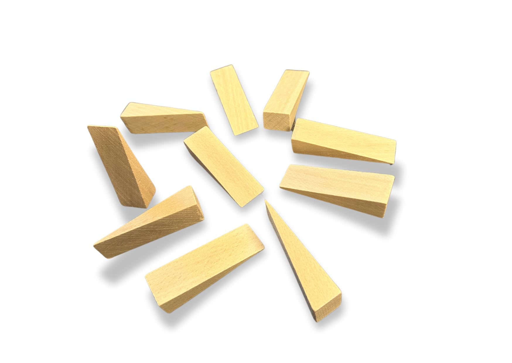 Amazon.com: Tolux Wooden Wedges, Hardwood Wedge, Beech Wood Wedge
