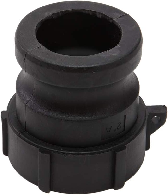2" x 2" PVC Camlock Fittings - Plastic Hose Coupler - Poly Type A Male Cam Lock Hose Adapter - Female Threaded NPT Cam & Groove