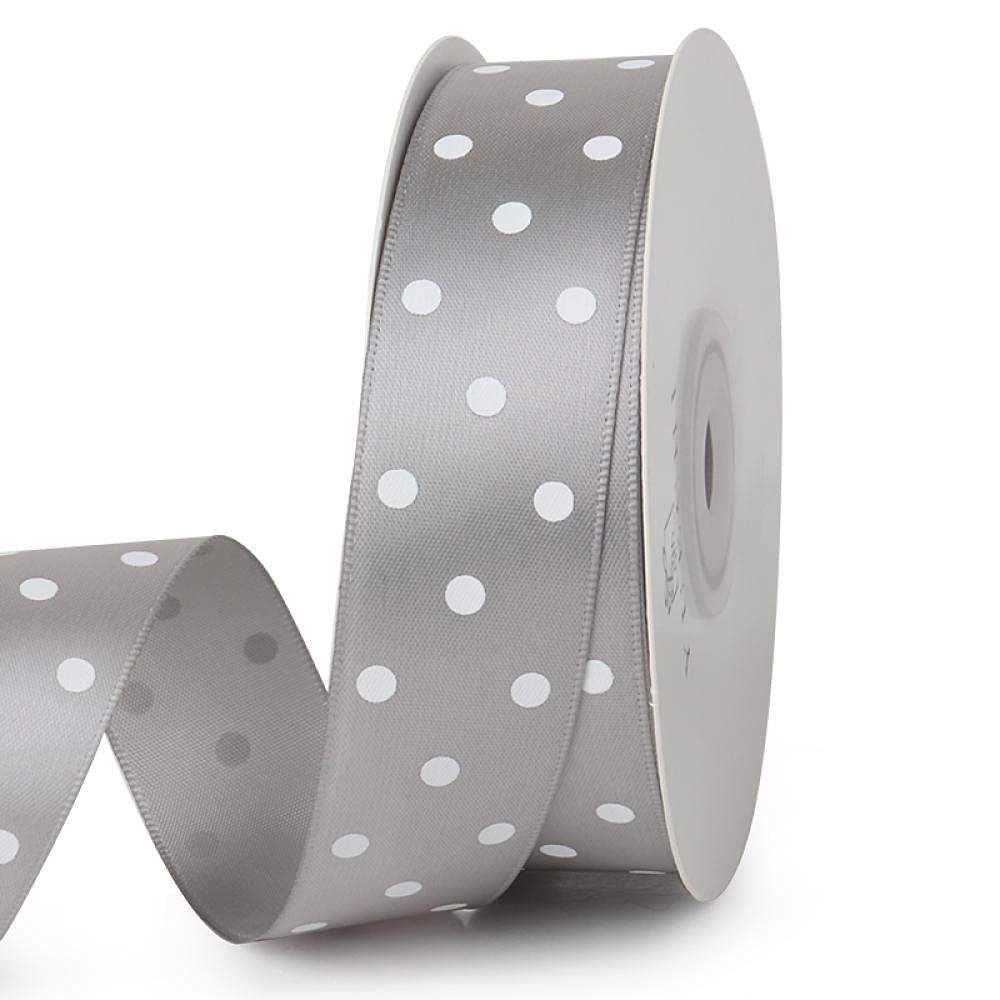 Ribbons For Gift Wrapping Ribbon For Fabric Satin Ribbons Kolor Pasek Prezent Pudełko Opakowania Wstążka Wstrzymana Wstążka Web Z Pasek Ciasto Wstążka Tasbon Diy Materiał Wstążka-Gołębie Szary