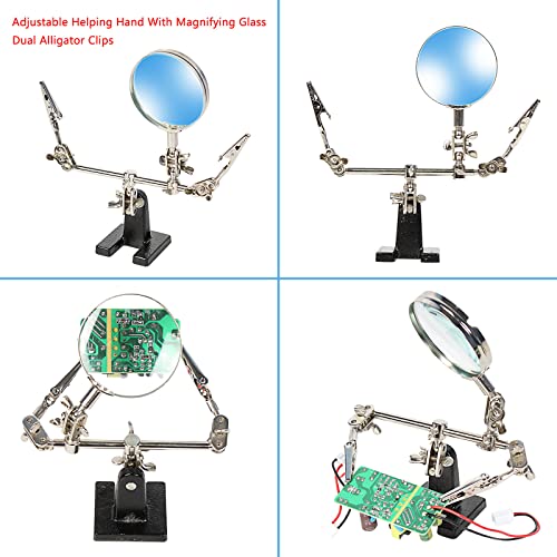 Soldering Iron Kit,80W LCD Digital Soldering Gun with Adjustable Temperature Controlled and Fast Heating Ceramic Thermostatic Design by KYZHXVO - Image 6