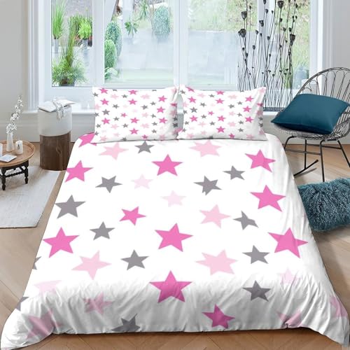 Parure de lit effet 3D en microfibre premium ultra douce King - 4