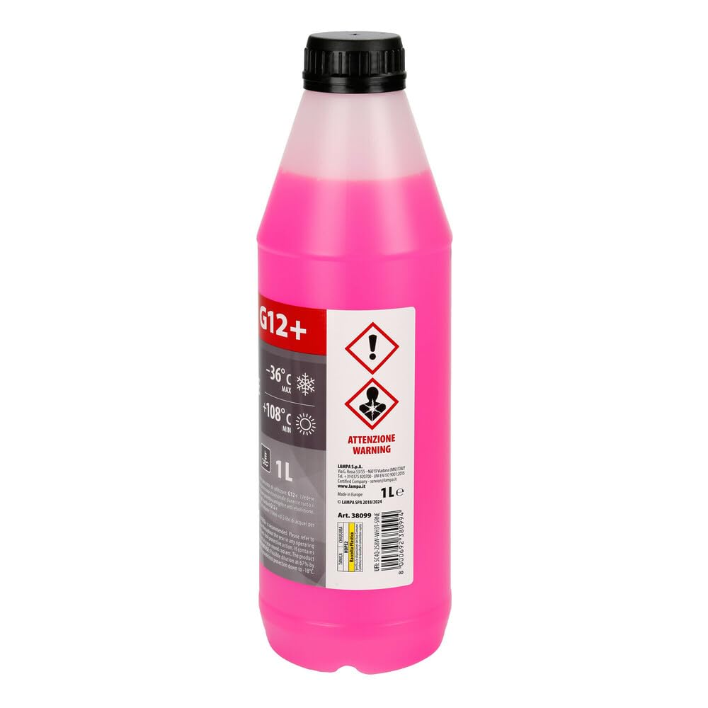 Lampa 38099 Superior-Rosso G12+, Liquido antigelo radiatore (-36°C) - 1 L