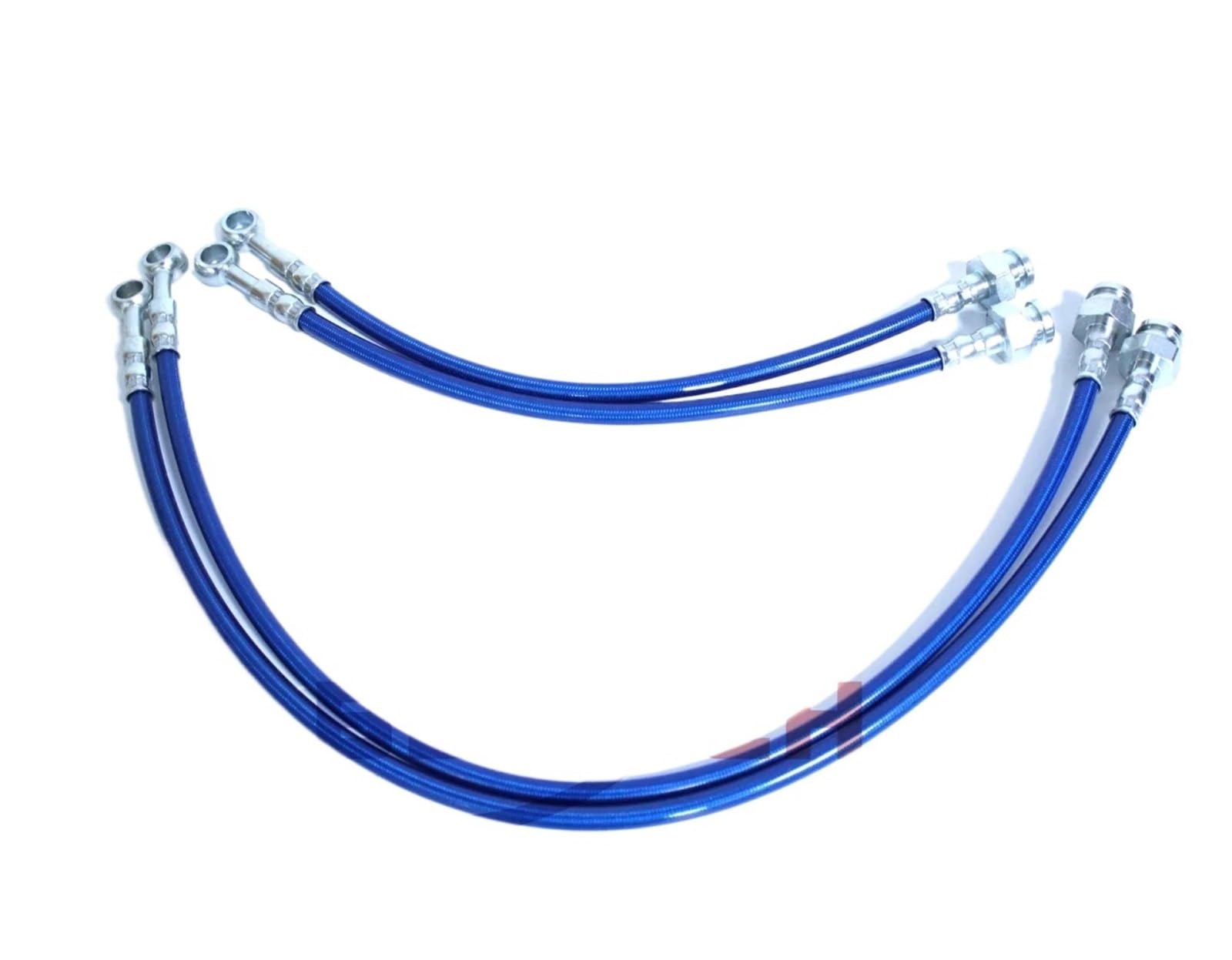 rura hamulcowa Przewody hamulcowe w oplocie ze stali nierdzewnej pasujące do Nissana 240SX S13 1989-1994 1990 192 94 95 96(Blue)