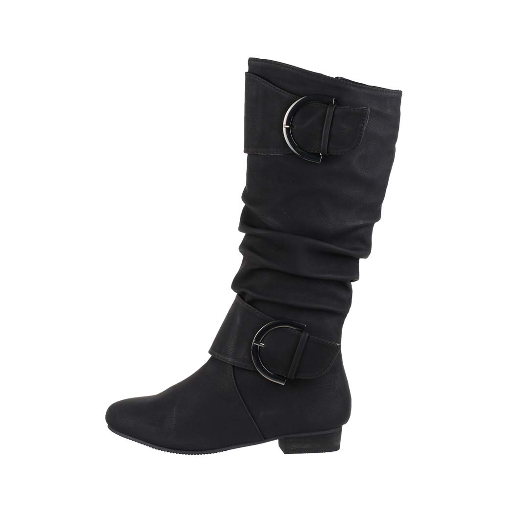 Elara Botas Mujer Boots Botines Deslizamiento Chunkyrayan