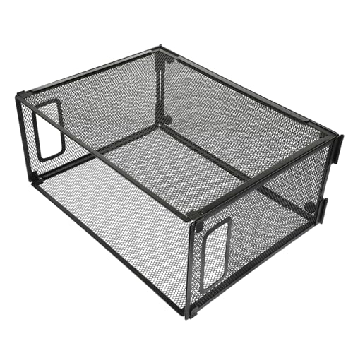 Organisateur de bureau pliable pour documents panier rangement et fichiers