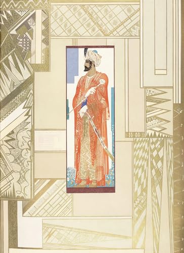 Affiche toile Homme au turban de François Louis Schmied reproduction d'art moderne 60x90cm