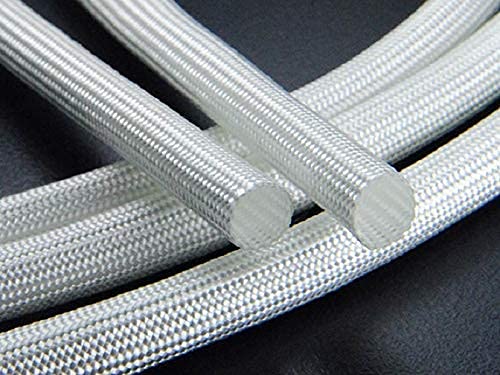 2mm Fiberglass Insulation Sleeves, silicone coated, Wire sleeve, sleeve for good wire protection 1 Meter (B09C68XN84) Amazon Price History, Amazon Price Tracker