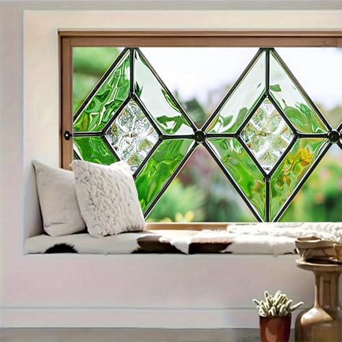 Vinilo decorativo para ventana con diseño verde 39.3x17.7 pulgadas miniatura 6