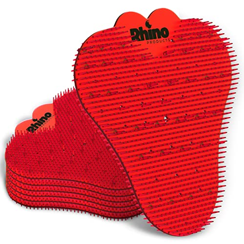 Rhino Urinal Screens Deodorizer 15 - Pack | Anti-Splash Urinal Screen And Odor Neutralizer With Fresh Cherry Scent | Ideal For Restrooms At Home, Offices, Schools, And Malls - Cherry, Red #TOP27