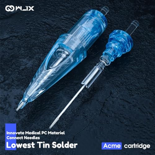 Image of WJX Tattoo Cartridges 20Pcs Disposable Needles Round Liner 0403RL