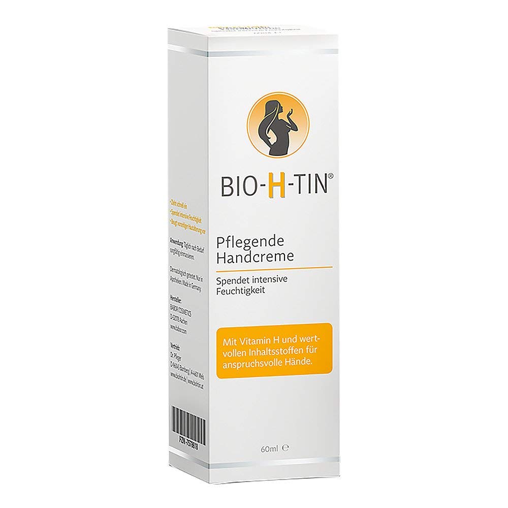 BIO-H-TIN Hand Cream, 2 oz cream.