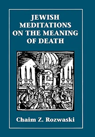 Jewish Meditations on the Meaning of Death book cover
