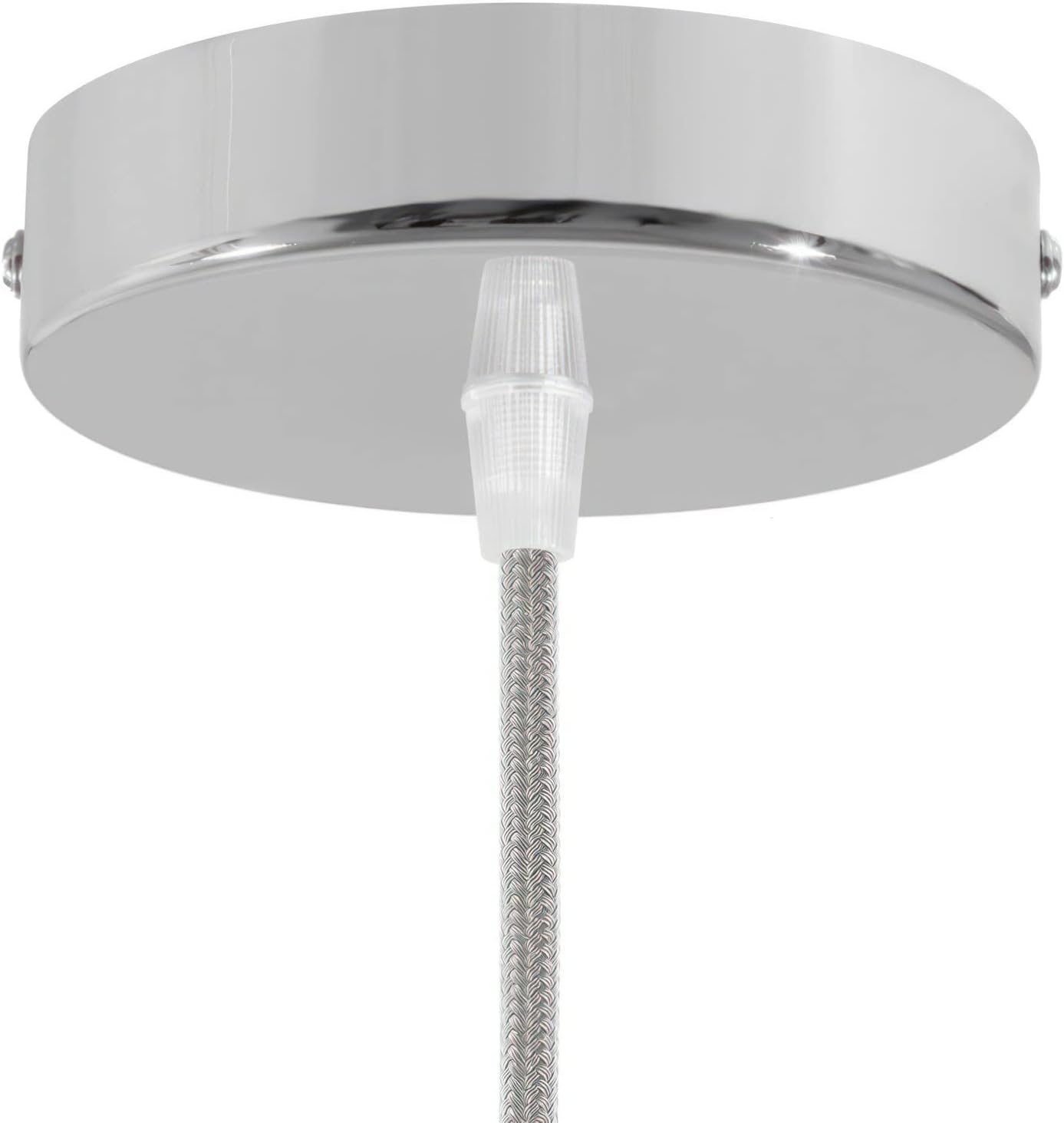 creative cables Cylinder Rosette Kit 120 mm, Bracket, Screws and Cable ...