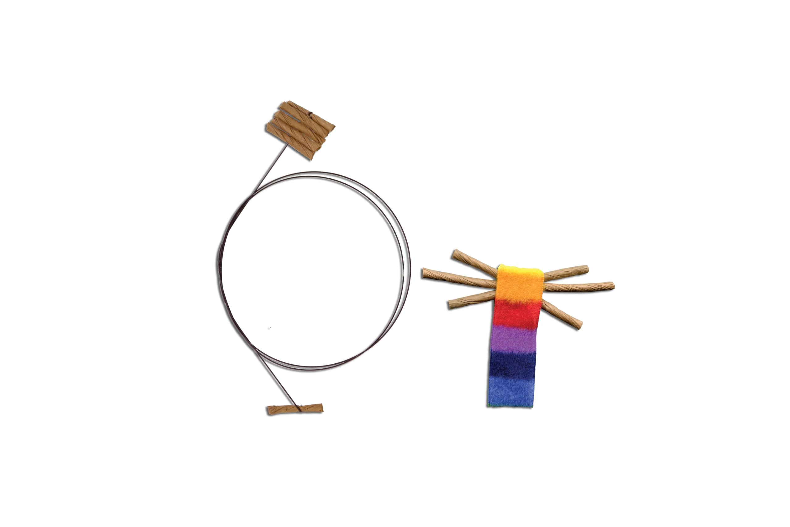 Cat Dancer Whisker and Interactive Toy Combo - Fun and Fitness for Your Furry Friend - Engaging Paper Wand and Whisker for Playful Cats