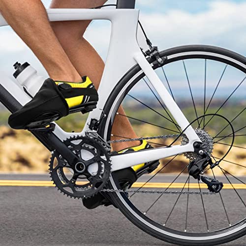 Cubiertas para punta de zapatillas de ciclismo, térmicas, impermeables y cortaviento, 1 par miniatura 7