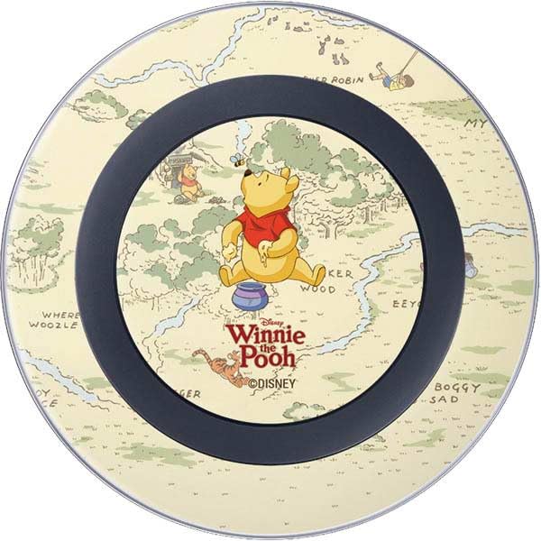 Skinit Decal Other Skin Compatible with Wireless Charger - Officially Licensed Disney Winnie The Pooh Hundred Acre Wood Design
