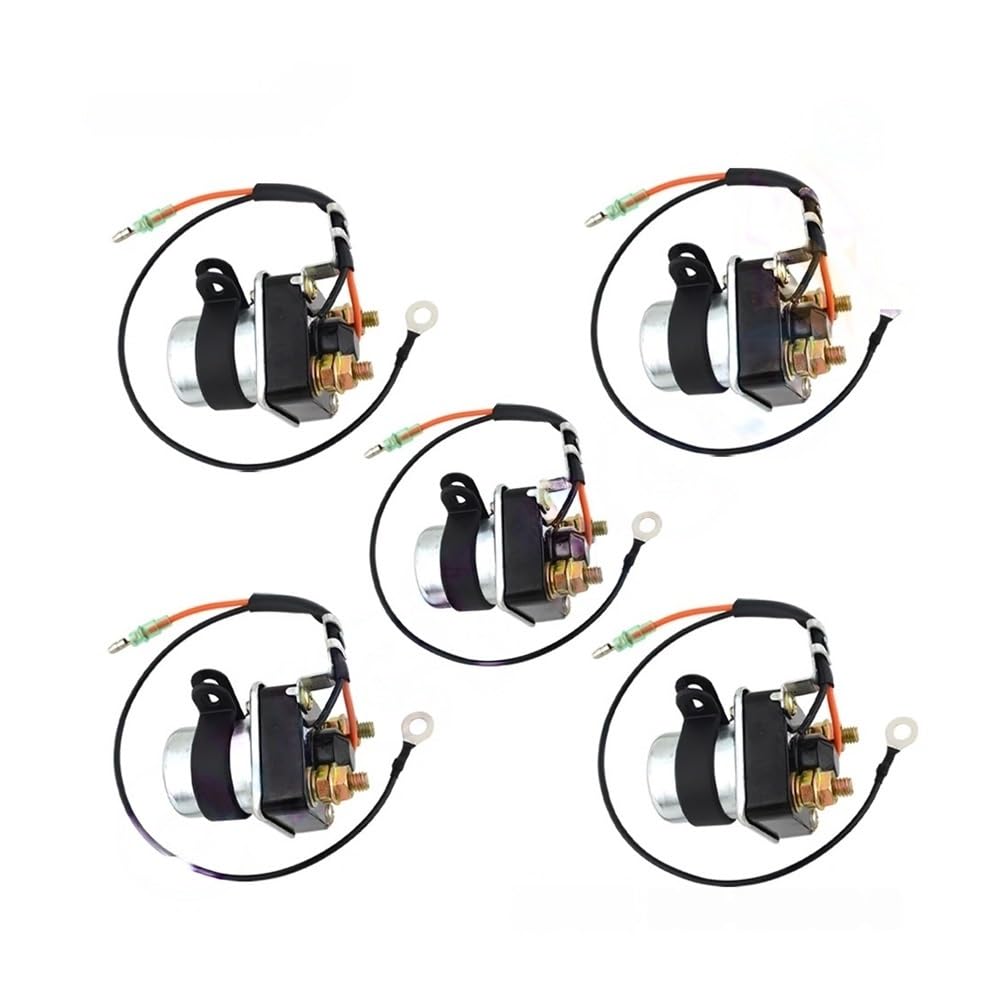 Starter Relay Solenoid Switch 346-76040 Relay Outboard Starter Solenoid for 2T 25HP 30HP 40HP 50HP M25C M30A 2 Stroke 346-76040-0