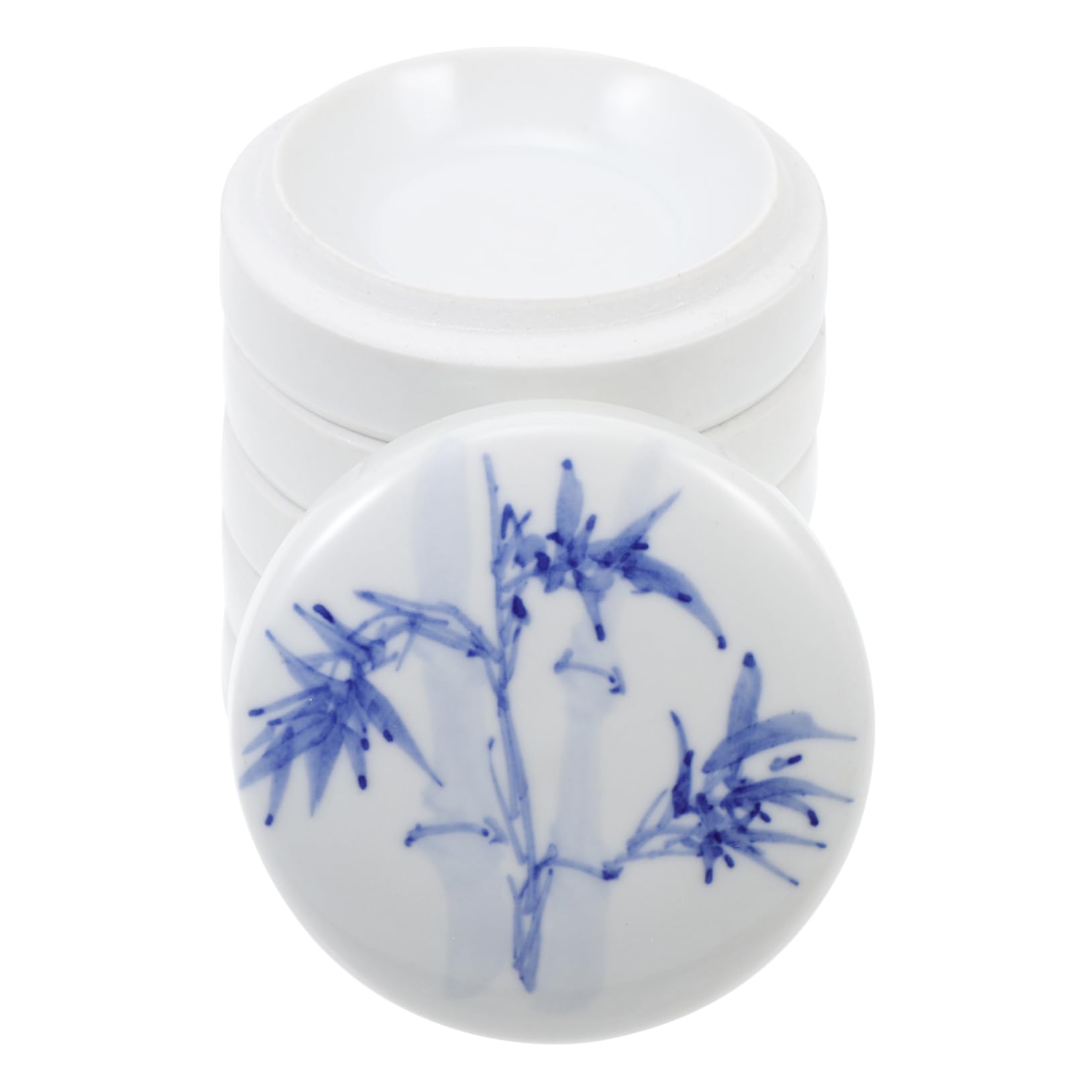 HOODANCOS 1 Set Pigment Board Covers Painting Color Mixing Palettes Porcelain Paint Tray Watercolor Tray Stackable Paint Pallet Imitation Ceramic Pallet Painting Board White Ceramics