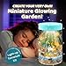 Light Up Dinosaur Terrarium Kit for Kids, Educational Science Kits STEM Projects,DIY Gardening Kit Arts Crafts Activity Creative Dinosaur Toys,Christmas Birthday Gifts for Boys Girls Ages 4 5 6 7 8-12