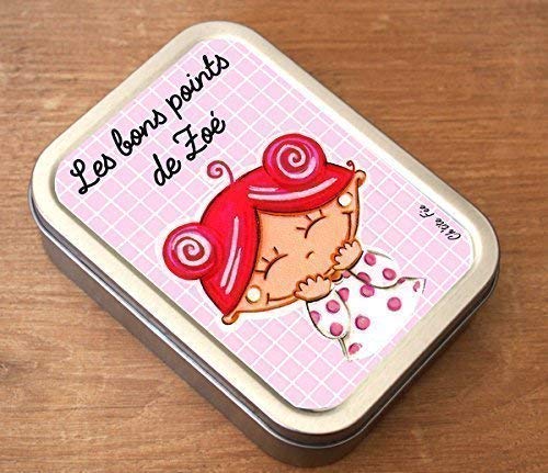 Boîte à bons points - Boîte à images personnalisée - Modèle ZOE