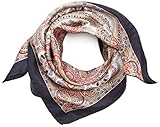 roeckl edelklassiker seide Klassisches Nickituch mit Paisley-Ornamenten in Seidenqualität (Twill); 53 x 53 cm.