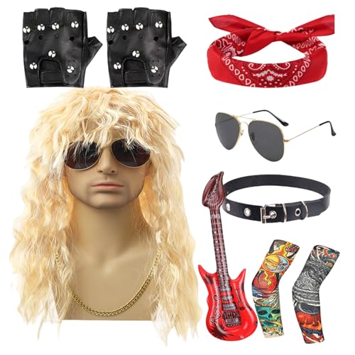 Costume de rocker pour homme idéal pour vos soirées à thème disco