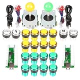 arcade stick bluetooth diy 100% retardo cero codificadores USB y trabajo perfecto para todos los sistemas Windows!