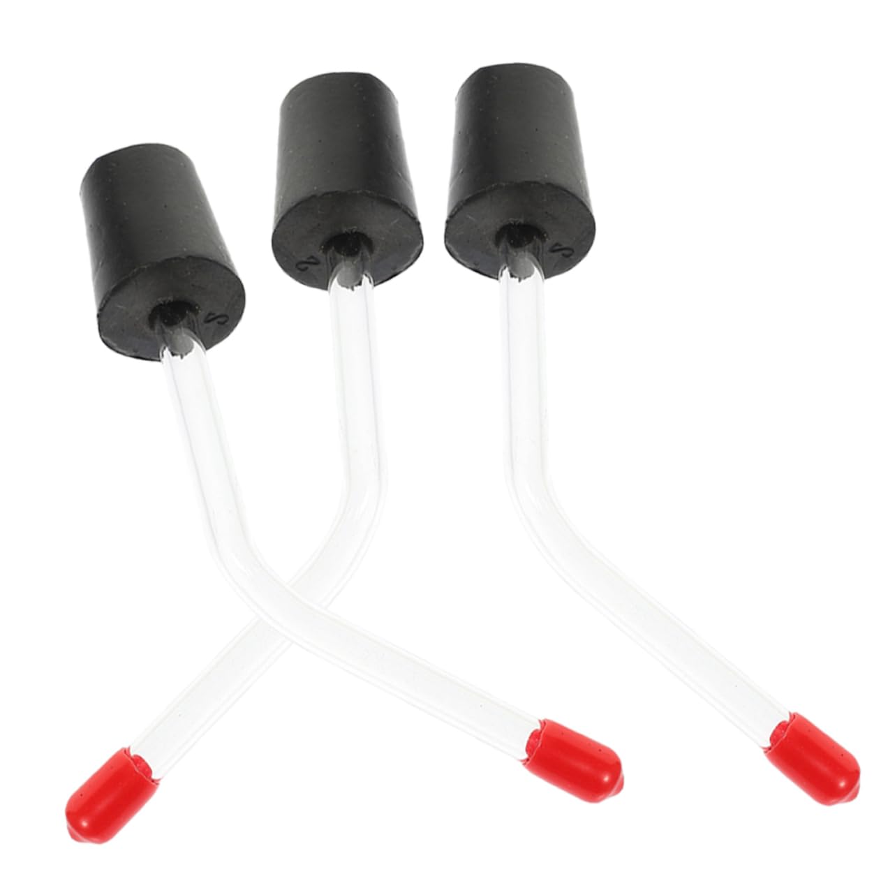 TOYANDONA 3 Series Comedero para Colibríes Bebiendo Alimentador Comedero Multifunción para Colibríes Sondas De Alimentacion Comederos De Colibrí Bebedero para Pájaros Vidrio 3 Piezas*3