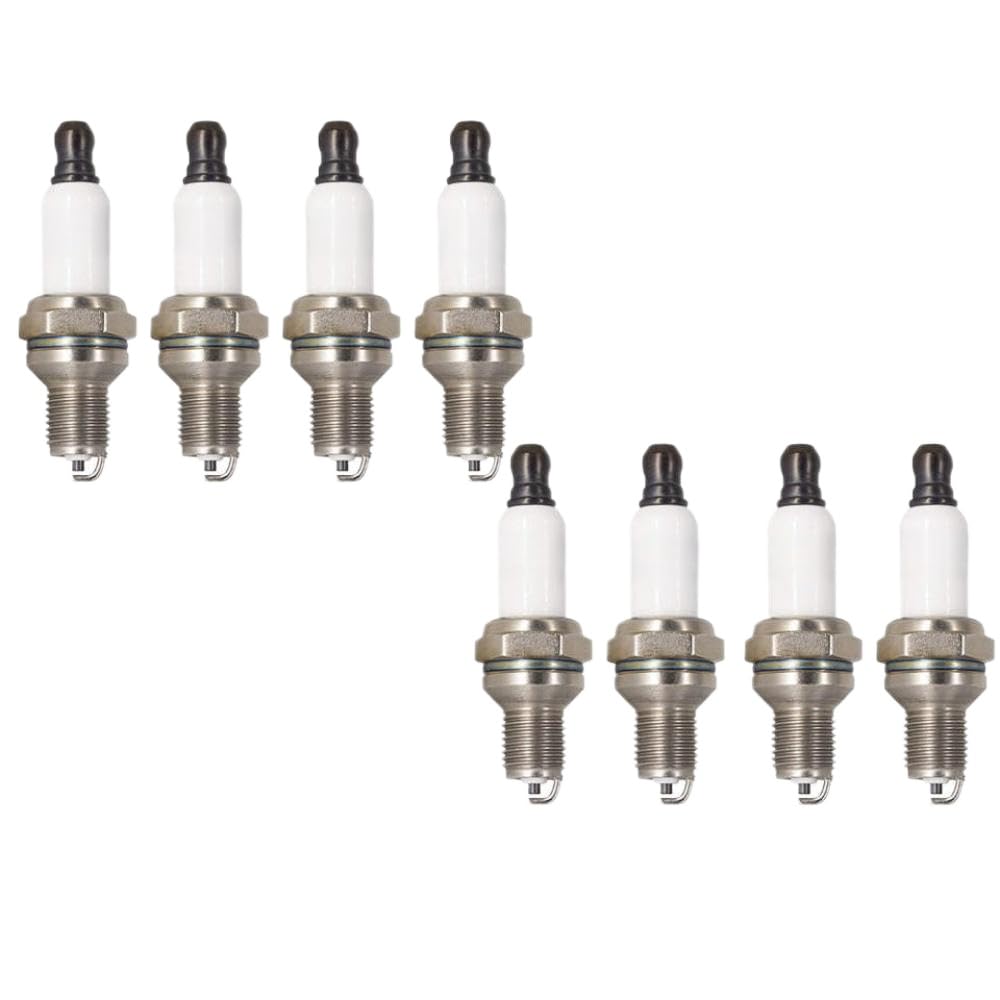 2-8 bujías compatibles para motosierras y cortacéspedes con número de Pieza 979 RDZ4H T04 A7RTF. Repuesto de posventa. 2 Piezas con Caja.