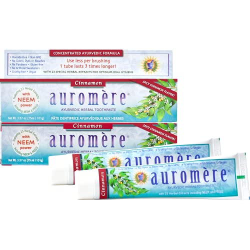 Auromere Cinnamon Neem Toothpaste