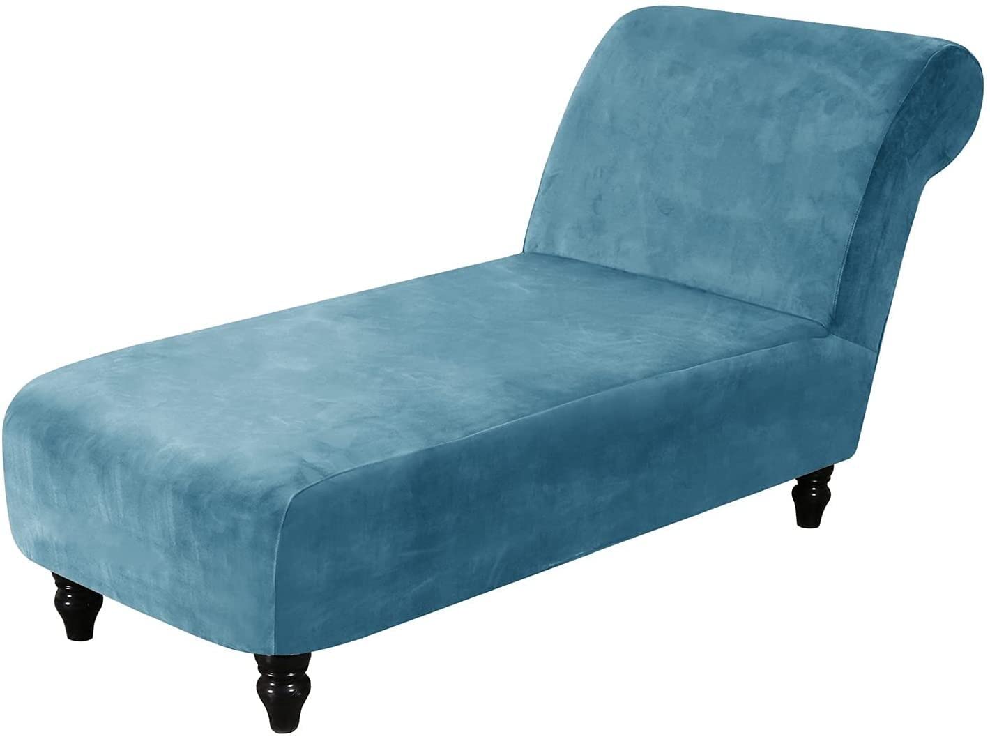 Housse de chaise longue couverture canapé velours extensible protecteur salon
