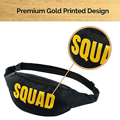 Squad Bachelorette Fanny Packs- Block Text (7 Pack) - Thumbnail 5