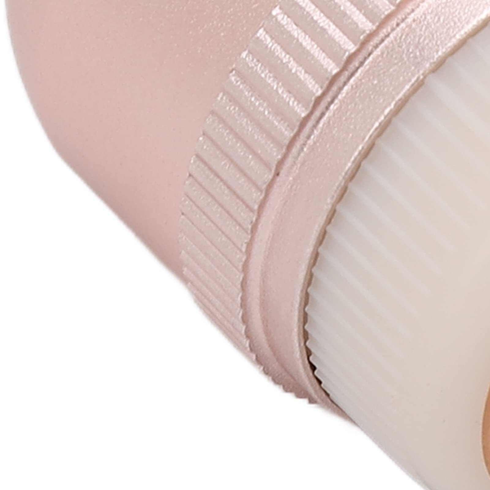 Pochłaniający Sebum Roller do Twarzy w Kompaktowym Różowym Kolorze z Kamieniami Wulkanicznymi do Pielęgnacji Skóry Tłustej w Podróży