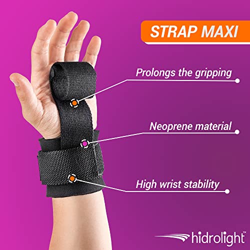 Hidrolight, Strap Maxi Tamanho Único Unissex, Preto (Black), Unico