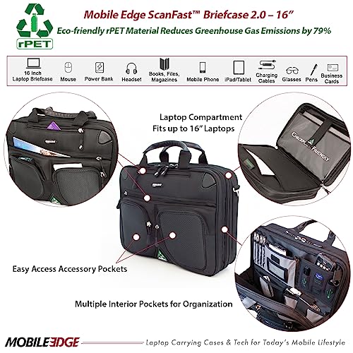 Mobile-Edge-ScanFast-Checkpoint-and-Eco-Friendly-Laptop-Briefcase-16-Inch-PC-17-Inch-Mac-for-Men-Women-Business-Travel-Black-MESFBC20