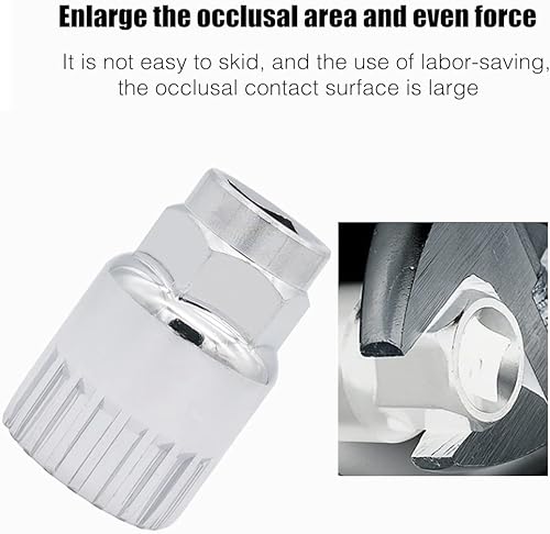 Miniatura 7 de Kit de herramientas de reparación de bicicleta de montaña 5 en 1, herramienta de extracción de rueda libre, llave extractor de manivela con gancho