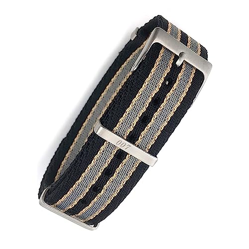 Bracelet nylon Omega Seamaster 007 Commander résistant en toile souple