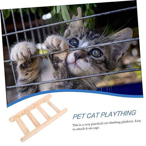 FRCOLOR Escada Para Gaiola De Gato Brinquedo De Gato De Estimação Cremalheiras De Passos De Gato Esc